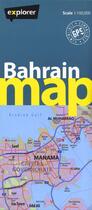 Couverture du livre « **bahrain map » de  aux éditions Explorer