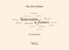 Couverture du livre « Souvenirs de femmes » de Pierre De La Riziere aux éditions Baudelaire