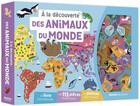 Couverture du livre « À la découverte des animaux du monde » de Deborah Pinto et Jean-Michel Bilioud aux éditions Philippe Auzou