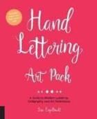 Couverture du livre « Hand lettering art pack » de  aux éditions Quarry