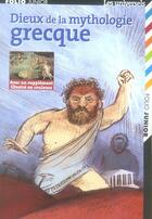 Couverture du livre « Dieux de la mythologie grecque » de Adam Marie-Ther aux éditions Gallimard-jeunesse