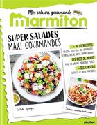 Couverture du livre « Marmiton cahier gourmand super salades » de  aux éditions Play Bac