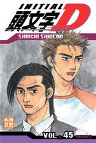 Couverture du livre « Initial D t.45 » de Shuichi Shigeno aux éditions Crunchyroll