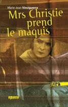 Couverture du livre « Mrs Christie prend le maquis » de Marie-Jean Vinciguerra aux éditions Albiana