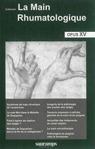 Couverture du livre « La main rhumatologique ; opus XV » de Thomas Bardin et Pascal Richette aux éditions Sauramps Medical