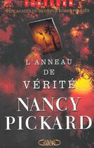 Couverture du livre « L'anneau de verite » de Nancy Pickard aux éditions Michel Lafon