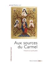 Couverture du livre « Aux sources du Carmel : Histoire et spiritualité » de Joseph Baudry aux éditions Carmel
