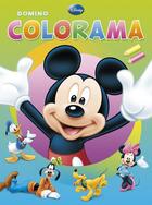 Couverture du livre « Disney domino colorama mickey » de Znu aux éditions Chantecler