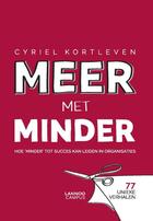 Couverture du livre « Mag het iets minder zijn (E-boek - ePub-formaat) » de Cyriel Kortleven aux éditions Terra - Lannoo, Uitgeverij