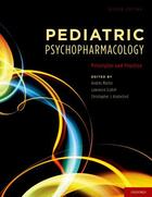 Couverture du livre « Pediatric Psychopharmacology » de Andres Martin aux éditions Oxford University Press Usa