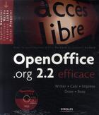 Couverture du livre « Openoffice.org 2.2 efficace » de Gautier S aux éditions Eyrolles