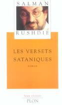 Couverture du livre « Les versets sataniques » de Salman Rushdie aux éditions Plon