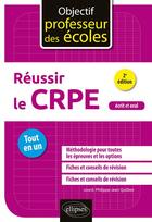 Couverture du livre « Reussir crpe tout en un 2eme edition » de Quillien aux éditions Ellipses Marketing