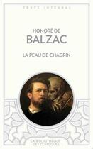 Couverture du livre « La peau de chagrin » de Honoré De Balzac aux éditions Archipoche