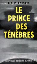 Couverture du livre « Le prince des ténèbres » de Edouard Boucher aux éditions Nel