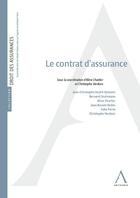 Couverture du livre « Le contrat d'assurance » de Christophe Verdure et Aline Charlier aux éditions Anthemis