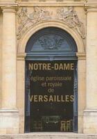 Couverture du livre « Notre-dame, église paroissiale et royale de Versailles » de Francois Bergot aux éditions Art Lys