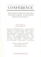 Couverture du livre « CONFERENCE T.38 » de  aux éditions Conference