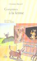 Couverture du livre « Comptines a la ferme » de Bruno Heitz et Christian Havard aux éditions L'hydre