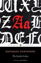 Couverture du livre « The scarlet letter » de Nathaniel Hawthorne aux éditions Penguin