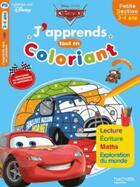 Couverture du livre « Cars j'apprends tout en coloriant ps » de  aux éditions Hachette Education