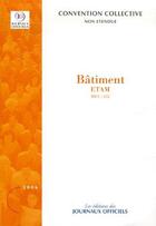 Couverture du livre « Bâtiment etam » de  aux éditions Documentation Francaise