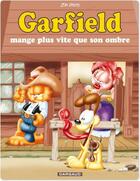 Couverture du livre « Garfield Tome 34 : Garfield mange plus vite que son ombre » de Jim Davis aux éditions Dargaud