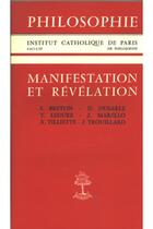 Couverture du livre « Manifestation et revelation » de  aux éditions Beauchesne