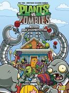 Couverture du livre « Plants vs zombies Tome 15 : maisons sous protection » de Paul Tobin et Christiane Gillenardo-Goudreau aux éditions Jungle
