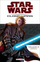 Couverture du livre « Star Wars - clone wars t.8 ; obsession » de John Ostrabder et Stephen Thompson et Haden Blackman et Jan Duursema aux éditions Delcourt