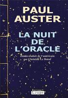 Couverture du livre « La nuit de l'oracle » de Paul Auster aux éditions Editions De La Loupe