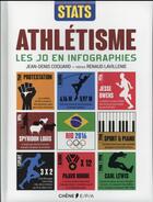 Couverture du livre « L'athlétisme en infographies » de Jean-Denis Coquard aux éditions Epa