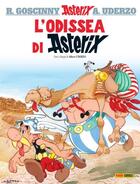 Couverture du livre « Asterix T.26 ; l'odissea di Asterix » de Rene Goscinny et Albert Uderzo aux éditions Albert Rene