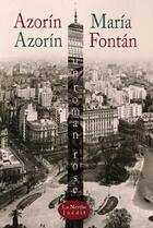 Couverture du livre « Azorín » de Maria Fontan aux éditions La Nerthe Librairie