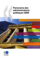 Couverture du livre « Panorama des administrations publiques (édition 2009) » de  aux éditions Ocde