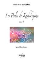 Couverture du livre « Les perles de kashikojima » de Schubnel Henri-Jean aux éditions Delatour