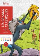 Couverture du livre « Coloriages mystères : les grands classiques Disney » de Jeremy Mariez aux éditions Hachette Pratique