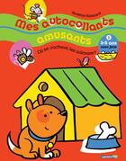 Couverture du livre « Mes autocollants amusants t.1 ; où se cachent les animaux ? » de Annette Boisnard aux éditions Casterman