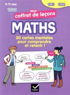 Couverture du livre « Mon coffret de lecons maths cm1-cm2 » de Idiard/Han aux éditions Hatier