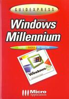 Couverture du livre « Guidexpress Windows Millenium » de Micro Application aux éditions Micro Application