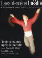 Couverture du livre « Trois semaines apres le paradis » de Israel Horovitz aux éditions Avant-scene Theatre