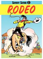 Couverture du livre « Lucky Luke Tome 2 : rodéo » de Rene Goscinny et Morris aux éditions Dupuis