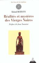 Couverture du livre « Realites et mysteres des vierges noires » de Bermann/Tourniac aux éditions Dervy