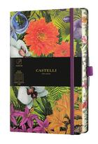 Couverture du livre « Carnet eden grand format ligné orchid » de  aux éditions Castelli Milano