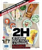 Couverture du livre « En 2h je cuisine pour toute la semaine au robot ; 10 semaines de menus » de Stephanie De Turckheim et Sophie Dumont aux éditions Hachette Pratique