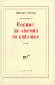 Couverture du livre « Inventaire - ii - comme un chemin en automne » de Bernard Pingaud aux éditions Gallimard (patrimoine Numerise)