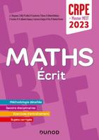 Couverture du livre « Je prepare - concours professeur des ecoles - mathematiques - ecrit / admissibilite - crpe 2023 » de Vaultrin-Pereira aux éditions Dunod