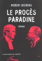 Couverture du livre « Le procès Paradine » de Robert Hichens aux éditions Belles Lettres