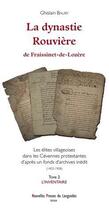 Couverture du livre « La dynastie rouviere de fraissinet-de-lozere t2 » de Ghislain Baury aux éditions Nouvelles Presses Du Languedoc