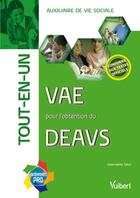 Couverture du livre « VAE pour l'obtension du DEAVS ; tout-en-un » de Gwenaelle Taloc aux éditions Vuibert
